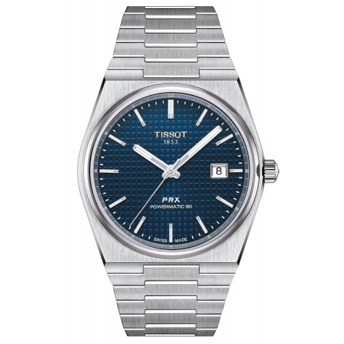 Tissot T137.407.11.041.00 Herrenuhr Automatik PRX Powermatic 80 Blau