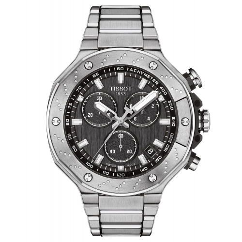 Tissot T141.417.11.051.01 Herrenuhr T-Race Chronograph Edelstahl/Schwarz