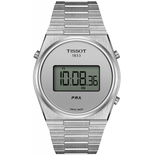 Tissot T137.463.11.030.00 Herrenuhr PRX Digital 40 Stahl/Silberfarben