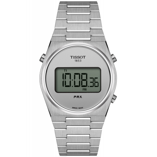 Tissot T137.263.11.030.00 Damenuhr PRX Digital 35 Stahl/Silberfarben