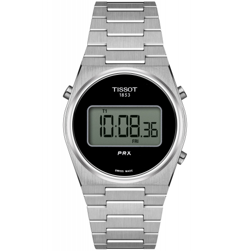 Tissot T137.263.11.050.00 Damenuhr PRX Digital 35 Stahl/Schwarz