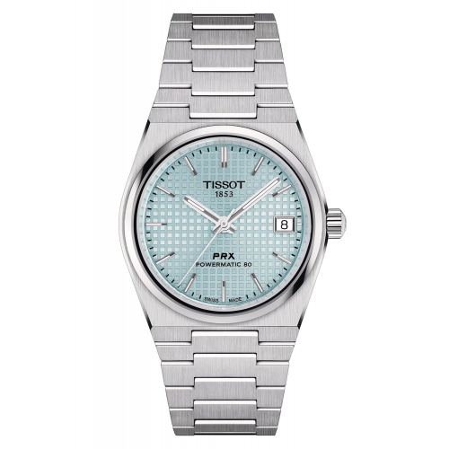 Tissot T137.207.11.351.00 Damenuhr Automatik PRX 35 mm Hellblau