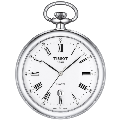 Tissot T82.6.550.13 Taschenuhr Quarz Lepine