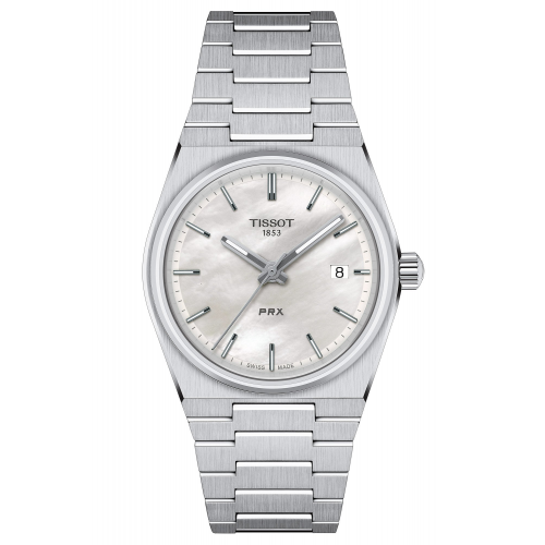 Tissot T137.210.11.111.00 Damenuhr PRX 35 mm Perlmutt