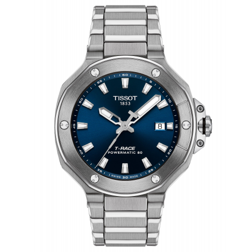 Tissot T141.807.11.041.00 Herren-Automatikuhr T-Race Powermatic 80 Blau