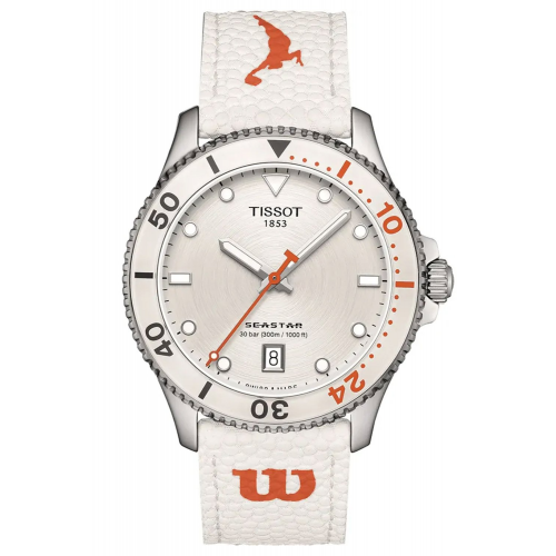 Tissot T120.410.17.011.00 Armbanduhr Seastar Wilson WNBA mit 2 Bändern