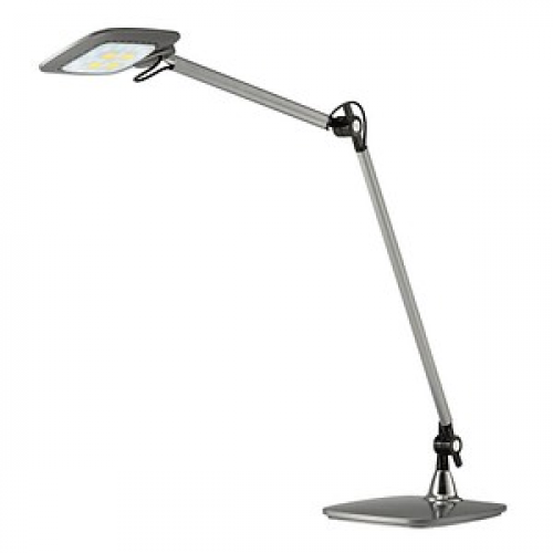 Hansa LED E-Motion Schreibtischlampe silber 9 W