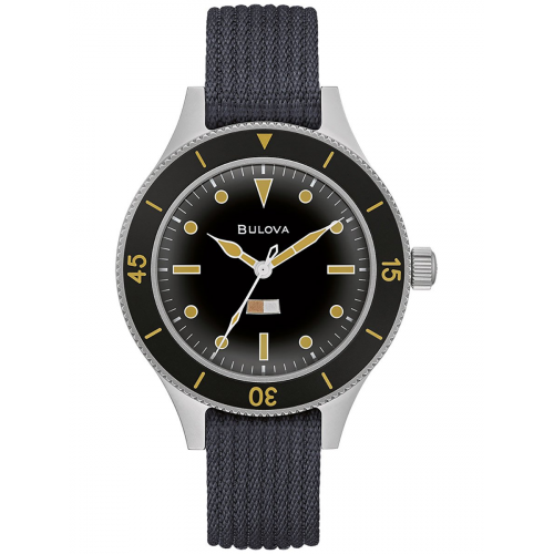 Bulova 98A266 Herren-Automatikuhr Mil-Ships-W-2181 Submersible