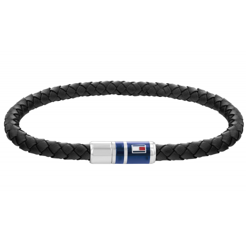 Tommy Hilfiger 2790293 Herrenarmband Leder Schwarz