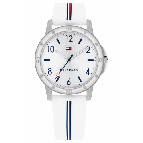 Tommy Hilfiger 1720014 Jugend-Armbanduhr Unisex Weiß