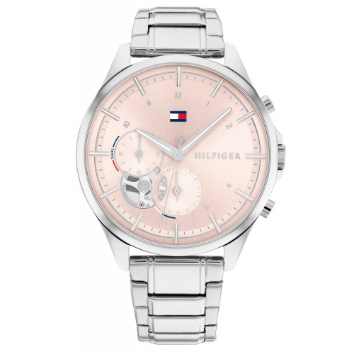 Tommy Hilfiger 1782414 Damenuhr Quinn Stahl/Rosa