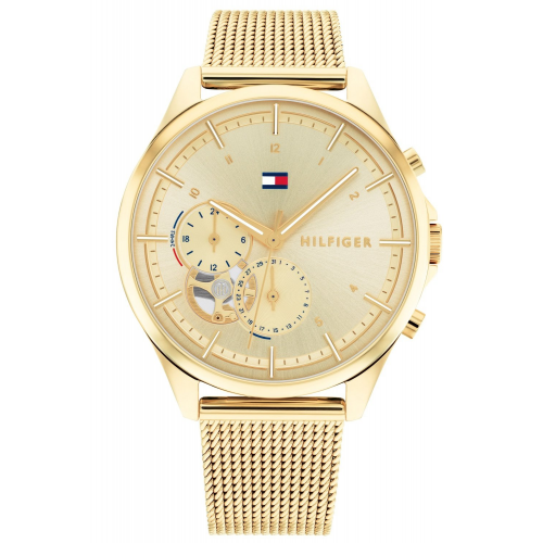 Tommy Hilfiger 1782417 Damen-Armbanduhr Quinn Goldfarben