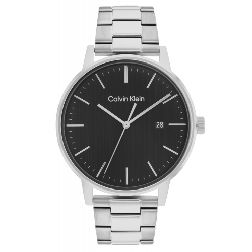 Calvin Klein 25200053 Herrenuhr Linked Bracelet Stahl/Schwarz