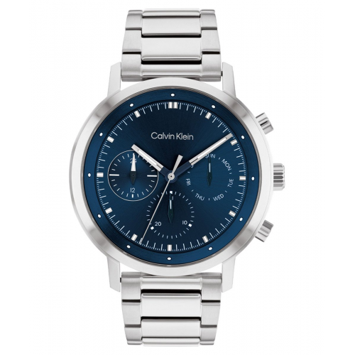 Calvin Klein 25200063 Herrenuhr Gauge Multifunktion Stahl/Blau