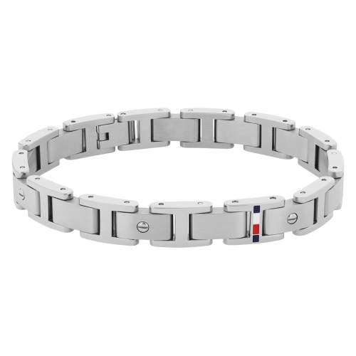 Tommy Hilfiger 2790393 Edelstahl-Armband für Herren Screws