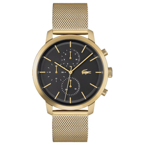 Lacoste 2011195 Herrenuhr Replay Multifunktion Goldfarben