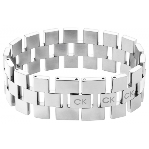 Calvin Klein 35000243 Damen-Armband Geometric Edelstahl