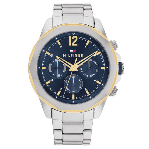 Tommy Hilfiger 1792059 Herrenuhr Lars Multifunktion Bicolor/Blau