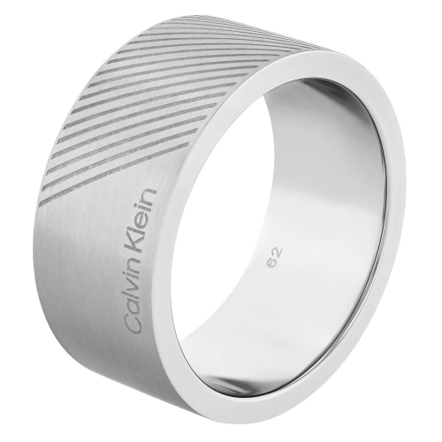 Calvin Klein 35000436 Herrenring Edelstahl Architectural Lines