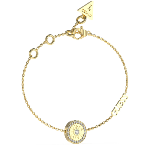 Guess JUBB04082JWYG Damen-Armband Love Mini Goldfarben