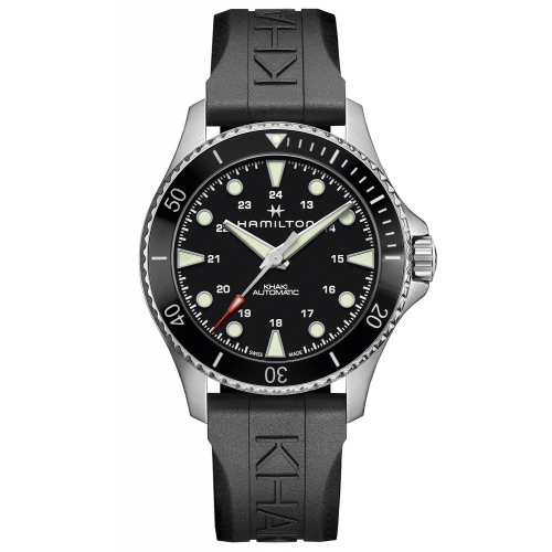 Hamilton H82515330 Herrenuhr Automatik Khaki Navy Scuba Auto Schwarz