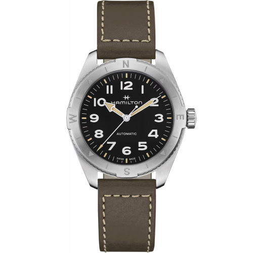 Hamilton H70315830 Herrenuhr Khaki Field Expedition Automatik Grün/Schwarz