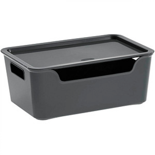 cep Bella Aufbewahrungsbox 4,22 l grau 18,0 x 28,0 x 11,0 cm