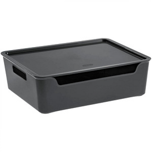 cep Bella Aufbewahrungsbox 9,15 l grau 28,0 x 36,0 x 11,0 cm