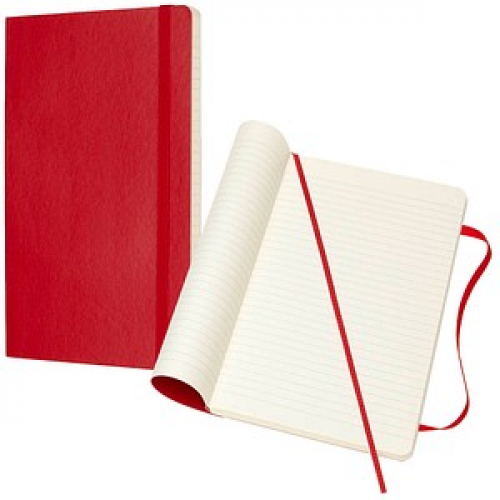 MOLESKINE Notizbuch Classic Collection ca. DIN A5 liniert, scharlachrot Softcover 192 Seiten