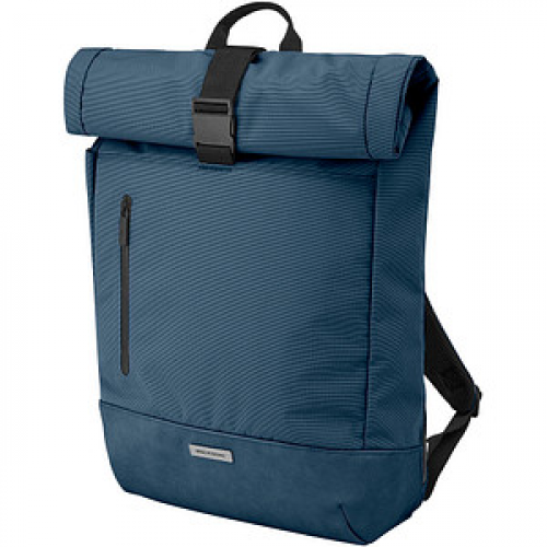 MOLESKINE Rucksack METRO ROLLTOP Kunstfaser saphirblau 30,0 l