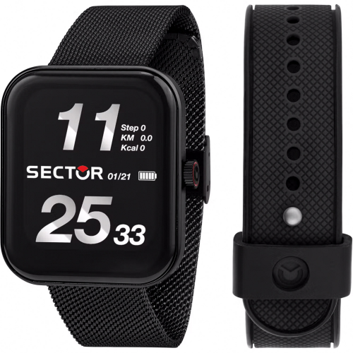 Sector R3251171003 S-03 Pro Light Smartwatch Schwarz