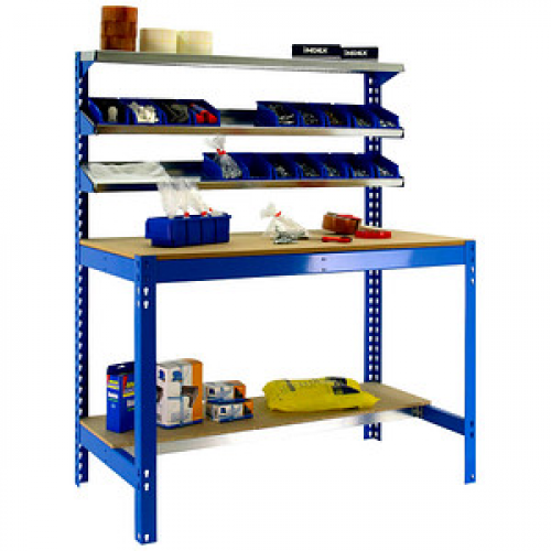 Simonrack Werkbank SIMONWORK BT1 900 blau 91,0 x 61,0 x 144,5 cm