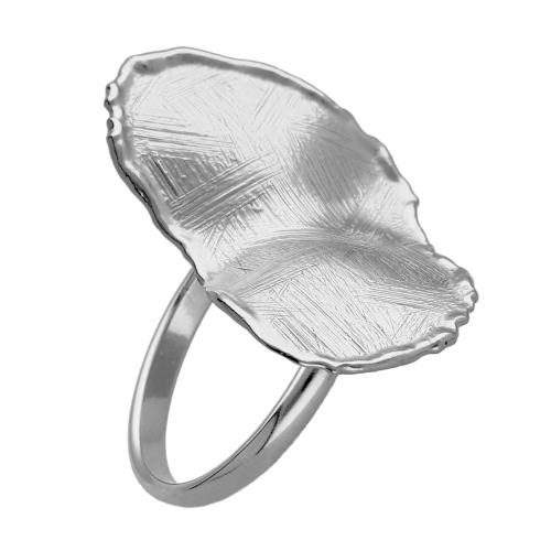 Victoria Cruz A4801-HA Damen-Ring New York Silber Oval