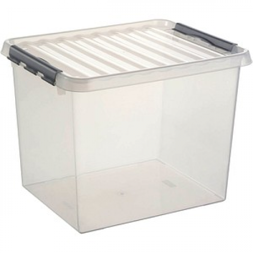 sunware Q-line Aufbewahrungsbox 52,0 l transparent 50,0 x 40,0 x 38,0 cm