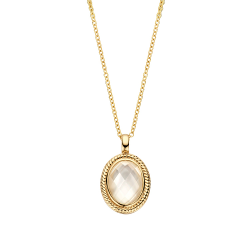 Blush 3169YMQ Collier für Damen mit Perlmutt Gold 585