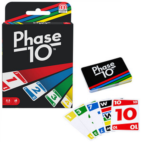 Mattel GAMES Phase 10 Kartenspiel