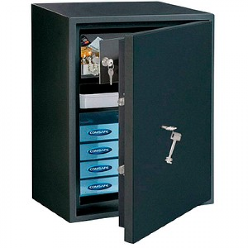 ROTTNER Möbeltresor PowerSafe 800 IT Sicherheitsstufe S2 nach EN14450 anthrazit 44,5 x 40,0 x 80,0 cm