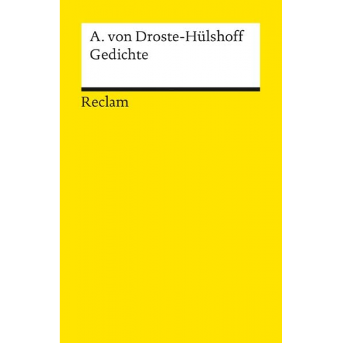 Annette von Droste-Hülshoff - Gedichte