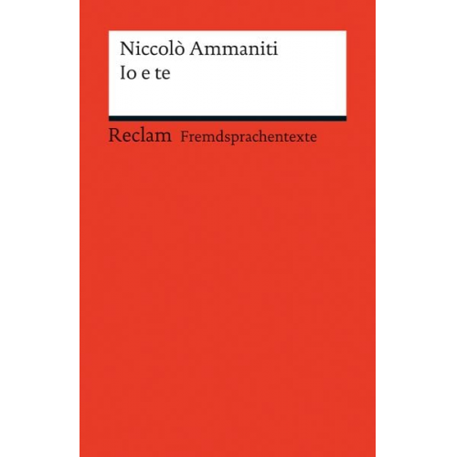 Niccolò Ammaniti - Io e te