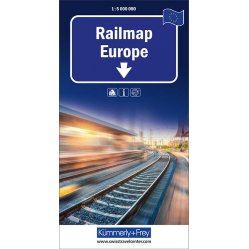 Kümmerly+Frey Europa, Railmap 1:5 Mio.