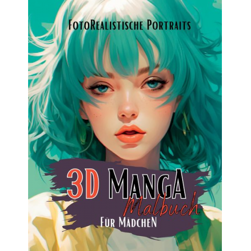 Lucy´s Manga Malbücher - Mangamalbuch für Mädchen