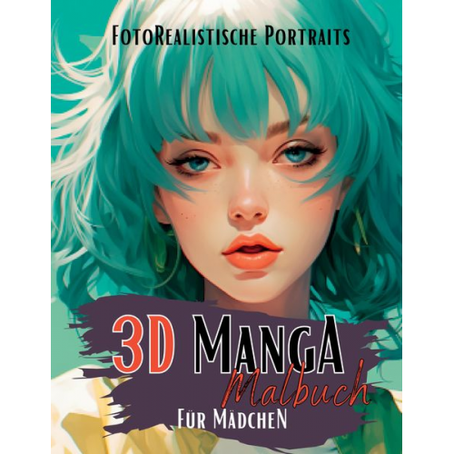 Lucy´s Manga Malbücher - Mangamalbuch für Mädchen