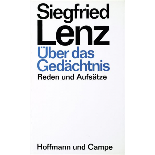 Siegfried Lenz - Über das Gedächtnis