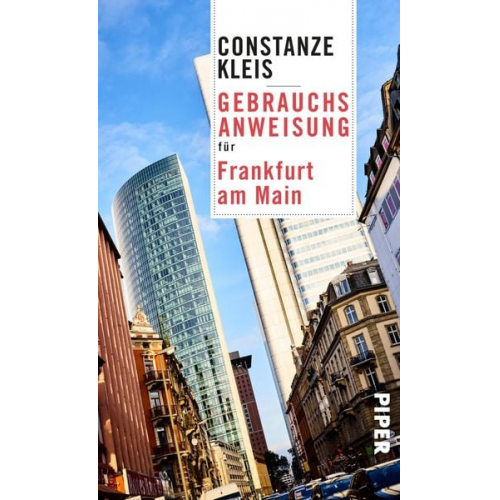 Constanze Kleis - Gebrauchsanweisung für Frankfurt am Main