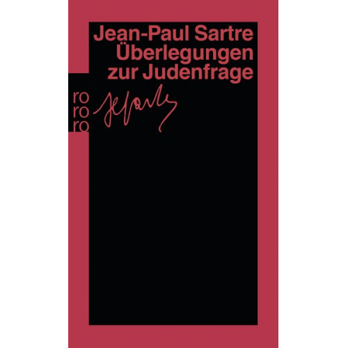 Jean Paul Sartre - Überlegungen zur Judenfrage