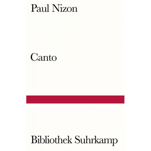 Paul Nizon - Canto