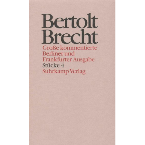 Bertolt Brecht - Werke. Große kommentierte Berliner und Frankfurter Ausgabe. 30 Bände (in 32 Teilbänden) und ein Registerband