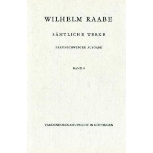 Wilhelm Raabe - Der Schüdderump