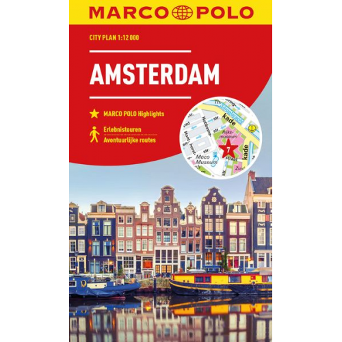 MARCO POLO Cityplan Amsterdam 1:12.000