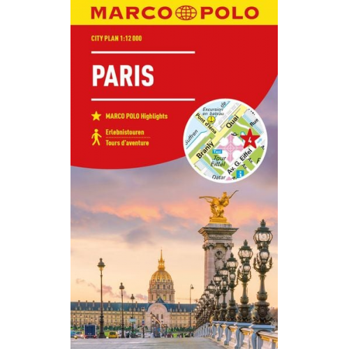 MARCO POLO Cityplan Paris 1:12.000